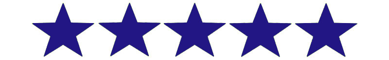 5 Blue Stars